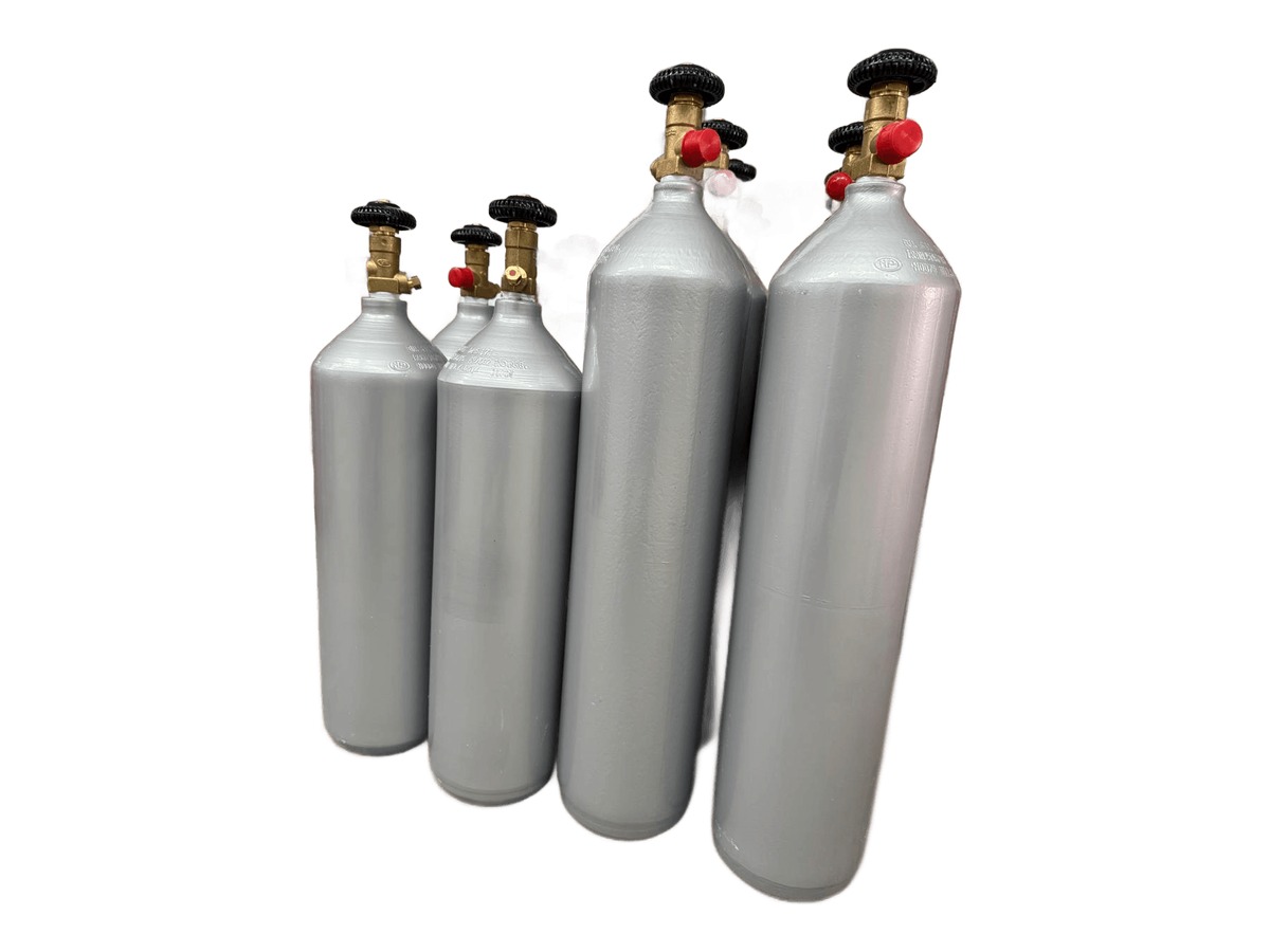 Cilindros de alta presión para gases del aire