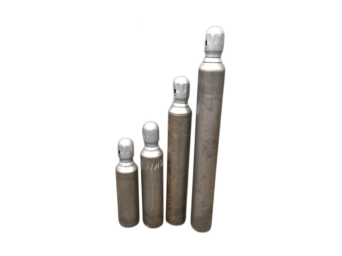 Cilindros de alta presión para gases del aire